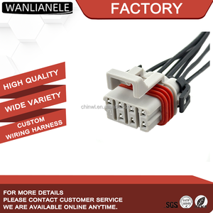 Connecteur électrique automobile RVB à <span class=keywords><strong>7</strong></span> broches connecteur de fil scellé prise d'injecteur de carburant 12047938 - Product Image 1