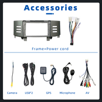 2 + 32gb GPS Navigation Carplay Auto Android Car Stereo Radio pour Toyota Mark 2004 - 2009 Autoradio Car Video Player