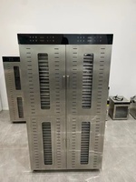 Déshydrateur Alimentaire Industriel Commercial Séchoir à Fruits et Aliments 32 48 80 96 Plateaux en Acier Inoxydable pour Légumes et Viandes
