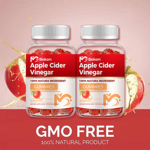 Vente en gros de vitamines Bio perte de poids détox minceur ventre plat supplément santé vinaigre de cidre de pomme ACV d'ours gommes - Product Image 3