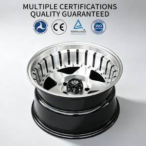 Jantes tout-terrain Flowtone 4x4 6x5.5 17x10 6x139.7/114.3 mm 5X130/127 Deep Dish pour Cruiser Prado - Product Image 4