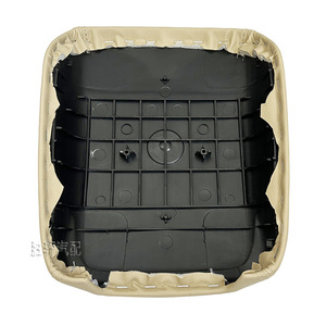 Honda Crv Armrest <b>Box</b> Cover Leather Black <b>Beige</b> Central <b>Storage</b> For 12 16 Model - Product Image 4