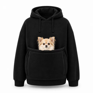 Sudadera con Capucha para Mascotas, Talla Grande, Color Azul Marino, con Bolsillo Tipo Canguro, para Perros y Gatos, Venta al Por Mayor, OEM, Unisex, Tallas S-5XL - Product Image 2