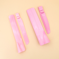 Lot de 2 grandes spatules à crème, outils de pâtisserie, couteau à lisser en plastique, ustensiles de simulation pour la décoration de gâteaux