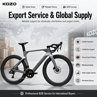 Vélo de route en fibre de carbone T800 700C 24 vitesses Frein à disque hydraulique Sensah Empire Pro Vélo de course aérodynamique Roues en alliage de 35 mm 8,9 kg