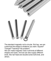 Noyau d'aimant cylindrique avec boîtier en acier inoxydable SS304, barre séparatrice magnétique, tige magnétique en terres rares haute résistance pour la transformation alimentaire