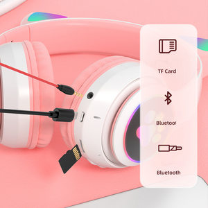 Cheap Price Cute Cat Ear B39 <strong>Wireless</strong> Headphone with LED Light <strong>Wireless</strong> Earphone Support TF Gaming <strong>Headset</strong> - Product Image 5