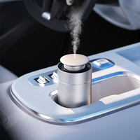Diffuseur d'arômes portable AeroScent rechargeable en métal sans eau avec chargement USB pour une utilisation sur table à la maison et en voiture