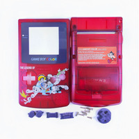 Pour Nintendo GBC Console de jeu coque de couleur pour Game Boy coque de remplacement de couleur pour GBC Console de jeu coque en édition limitée