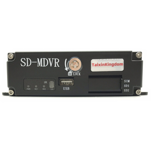 Enregistreur vidéo pour voiture MDVR 4 CH carte SD 4G GPS avec diffusion en direct et plateforme CMSV6 - Product Image 6