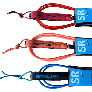 Laisse de surf personnalisée avec logo, cordes de jambe en TPU de haute qualité, cordon de laisse OEM&ODM, laisse de contrôle de planche de surf <span class=keywords><strong>super</strong></span> résistante - Product Image 2