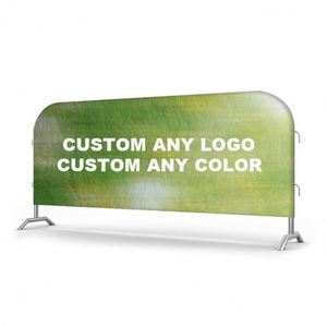 ผ้าคลุมรั้วกั้นฝูงชนแบบพิมพ์ลายตามสั่งขายส่ง ทำจาก PVC ไวนิล โพลีเอสเตอร์เมช - Product Image 4