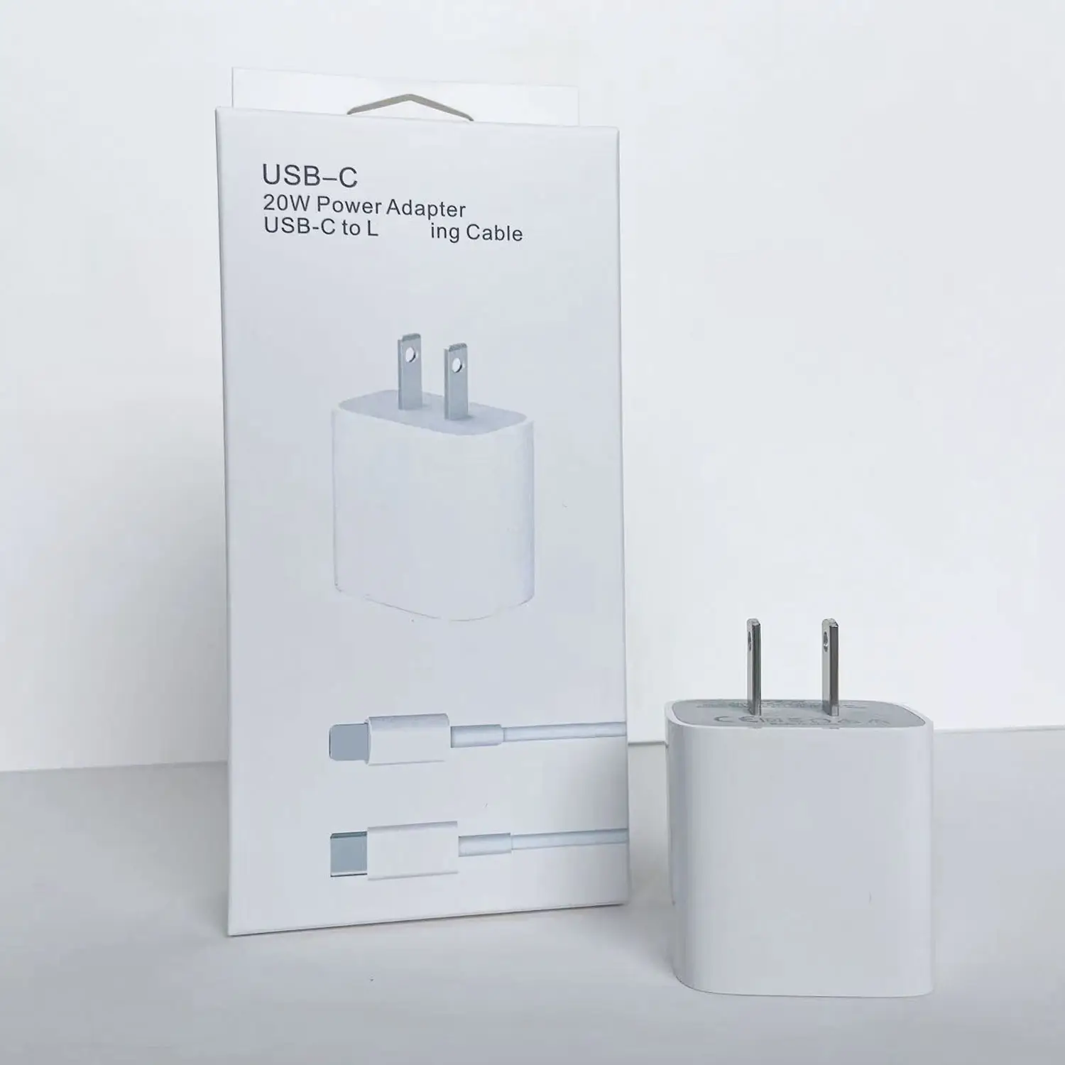 USB Type-C кабель зарядное устройство США ЕС Великобритания штекер PD 20 Вт Быстрая зарядка настенный адаптер для iPhone Apple iPad