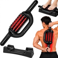 Rouleau de massage électrique ergonomique pour le sport, percussion des tissus profonds, relaxation musculaire, soulagement de la douleur, pour les jambes, les mollets et les cuisses