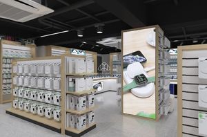 Design Moderno di Bancone per <span class=keywords><strong>Negozio</strong></span> di Computer, Scaffali in Legno per Computer, Design per <span class=keywords><strong>Negozio</strong></span> di Giochi - Product Image 5