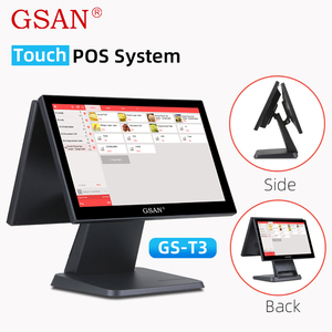 Sistema POS Táctil Ultrafino para Comercios GSAN, Sistema POS Todo en Uno con Pantalla Táctil <span class=keywords><strong>de</strong></span> 15.6 Pulgadas para Restaurantes, Máquina Punto <span class=keywords><strong>de</strong></span> Venta con <span class=keywords><strong>Windows</strong></span> - Product Image 5