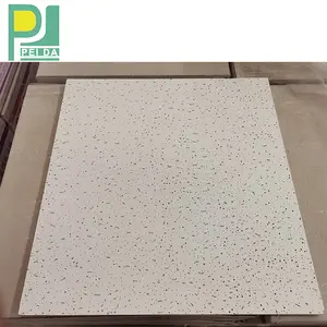 Nouveaux types de matériaux de panneaux de plafond Plafond en fibres minérales