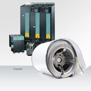 D2D146-AA02-11 ebmpapst 230V AC 290W 0.81A 2250RPM ABB Schneider SIEMENS ช่องนำเข้าคู่ทางด้านหน้าพัดลมระบายความร้อนแบบแรงเหวี่ยง - Product Image 4