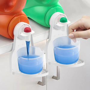 1 pièce Détergent à <span class=keywords><strong>lessive</strong></span> Organisateur universel Porte-savon Accessoires Collecteur de gouttes Porte-gobelet <span class=keywords><strong>Adoucissant</strong></span> Support de déversement - Product Image 1