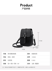 Bolso de Mano de Moda para Mujer, Bolsos de Diseñador de Marca, Bolsos de Moda de Alta Calidad para Mujer, Bolso Bandolera - Product Image 3