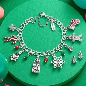 Colgante de Cruz Vintage James Avery de Plata de Ley S925, con Incrustaciones de Esmalte en Forma de Corazón, Religioso para Hombres y Mujeres - Product Image 4