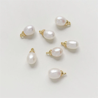 Perles d'eau douce naturelles faites à la main pour la fabrication de bijoux DIY, accessoires de bricolage en gros