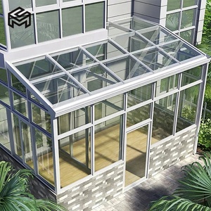Proveedor de alta calidad <span class=keywords><strong>Solarium</strong></span> Porche cerrado Conservatorio Four Seasons Winter Garden Aluminio Sunroom - Product Image 2