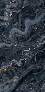 750 di vendita calda Fusure * 1500 lucido marmo nero lucido piastrelle in gres porcellanato pavimento interno