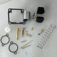 PHBG 17 19 21 Dellorto Kit de réparation de carburateur de moto avec jets principaux et inactifs, aiguille, flotteur, joints, pièces de reconstruction de carburateur à ressort