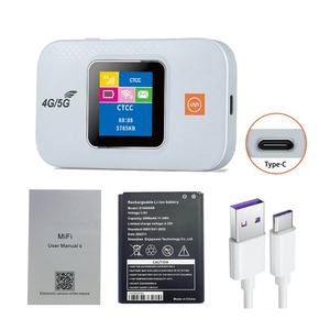 Offres Spéciales Logo personnalisé Type-C Port 3000mAh Batterie <span class=keywords><strong>E5577</strong></span> Portable Mobile Wifi Hotspot LTE - Product Image 2