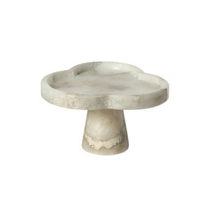 Flolenco cổ điển ba cánh hoa đám mây tự nhiên Ngọc phục vụ khay tráng miệng đồ ăn nhẹ trang trí nhà lưu trữ trái cây Bát đám cưới - Product Image 6