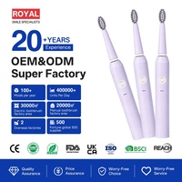 Brosse à dents électrique intelligente pour adultes, à haute fréquence vibratoire, pour un nettoyage buccal optimal à domicile – Vente en gros, utilisation facile
