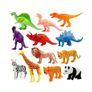 Dinosaurio de plástico de diseño personalizado, juguete de dinosaurio bonito de fábrica, OEM - Product Image 2