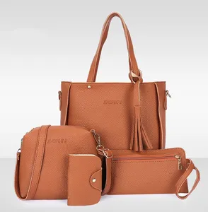 2023 Women's Fashion 3-in-1 Crossbody Handbag Set New Leather and PC Material Ladies Handbags