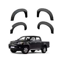 Aile de voiture ABS pour Hilux Vigo 2015, accessoires de pick-up, système de carrosserie automobile, garde-boue pour Hilux Vigo, élargisseur d'aile