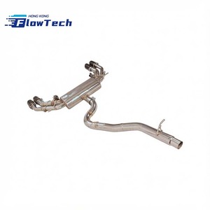 Système d'échappement Catback à soupapes avec sorties quadruples et télécommande pour Audi S3 2.0T - Product Image 3