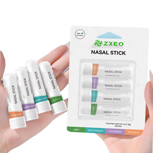 Inhaladores Nasales de Aceites Esenciales <span class=keywords><strong>Naturales</strong></span> al por Mayor, Barra Inhaladora Nasal <span class=keywords><strong>para</strong></span> Respirar, Concentrarse y Relajarse, Inhaladores Nasales de Aromaterapia - Product Image 1
