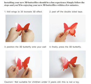 12pcs luminoso 3D farfalla adesivo <span class=keywords><strong>da</strong></span> parete <span class=keywords><strong>per</strong></span> bambini <span class=keywords><strong>camera</strong></span> <span class=keywords><strong>da</strong></span> <span class=keywords><strong>letto</strong></span> casa soggiorno frigorifero decalcomania della parete bagliore nella decorazione della carta <span class=keywords><strong>da</strong></span> parati scura - Product Image 6