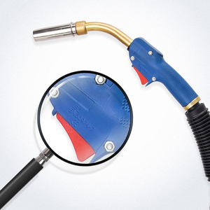Torche de soudage MIG refroidie à l'eau KP42W 400A, pistolet de soudage CO2 <span class=keywords><strong>MAG</strong></span> - Product Image 2