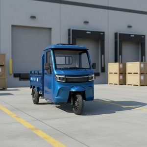 Triciclo Eléctrico de Carga con Cabina Cerrada, Volante, COC CE, 3000W, EEC, Tres Ruedas, con DDP, Almacén en Rumania, 2026 - Product Image 1