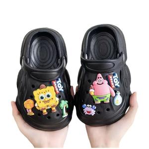 <span class=keywords><strong>Chaussons</strong></span> pour enfants et adultes, sandales d'intérieur antidérapantes en EVA à bout rond pour garçons et filles - Product Image 5