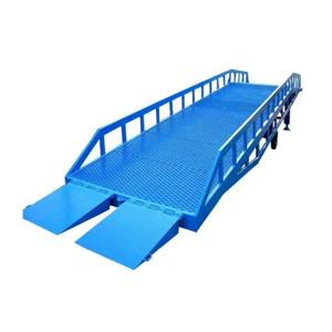 Ramp Hidrolik Portabel yang Dapat Disesuaikan, Ramp Pemuatan Bergerak Multifungsi, Trailer Forklift Terminal Kontainer LS DCQ--2ZD - Product Image 1