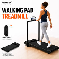 Caminadora Plegable Walker para el Hogar, Máquina de Cardio para Interiores, Equipo de Caminata en Interiores, Máquina de Entrenamiento Cardiovascular
