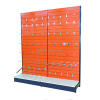 Présentoir autoportant pour tapis de sol de supermarché / Présentoir pour coussins de voiture en magasin de détail