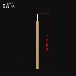 Belifa respetuoso del medio ambiente mango <span class=keywords><strong>de</strong></span> bambú desechables <span class=keywords><strong>delineador</strong></span> <span class=keywords><strong>de</strong></span> <span class=keywords><strong>ojos</strong></span> cepillo - Product Image 2