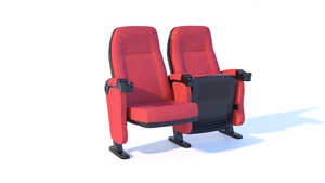 Silla de Cine Moderna y Resistente con Estructura de Acero, Diseño Plegable, Mejora la Experiencia del Público, Facilita el Mantenimiento del Asiento, Ideal para Grandes Espacios - Product Image 6