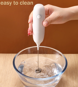 Beeman batteria montalatte elettrico frullino per le uova portatile caffettiera cucina bevanda schiuma frusta Mixer caffè frusta schiuma - Product Image 4