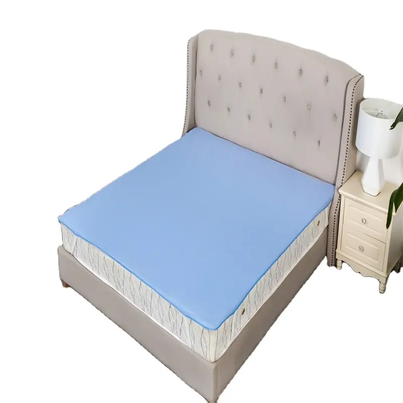 Sprei Murah Grosir Kustom 100% Katun Bambu Tahan Air Tempat Tidur Bayi Dicetak Cover Rumah Sakit Ranjang dan Tempat Tidur Bayi Lembar Datar Vinil