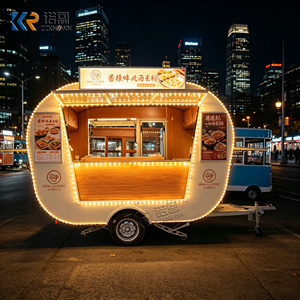 Carrito <span class=keywords><strong>de</strong></span> Comida Rápida para Tacos, Camión <span class=keywords><strong>de</strong></span> Comida Comercial para Jugos, Remolque <span class=keywords><strong>de</strong></span> Comida Totalmente Equipado para Helados - Product Image 4