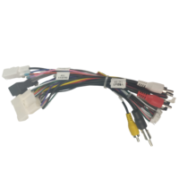 Cable de Radio para coche con caja CAN Bus, arnés de cableado de alimentación para TOYOTA Camry 2018 + reproductor Multimedia Android